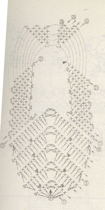 Домашние тапки на вязаной подошве на спицах
